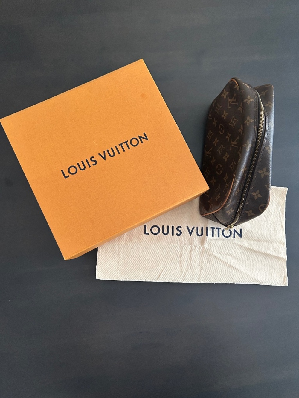 Louis Vuitton Cosmetic Pouch GM in Monogram Canvas